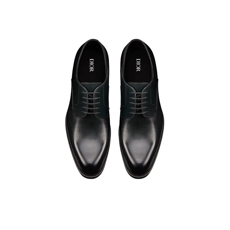 DIOR Timeless Dress Shoes Men's Dark Blue-3
