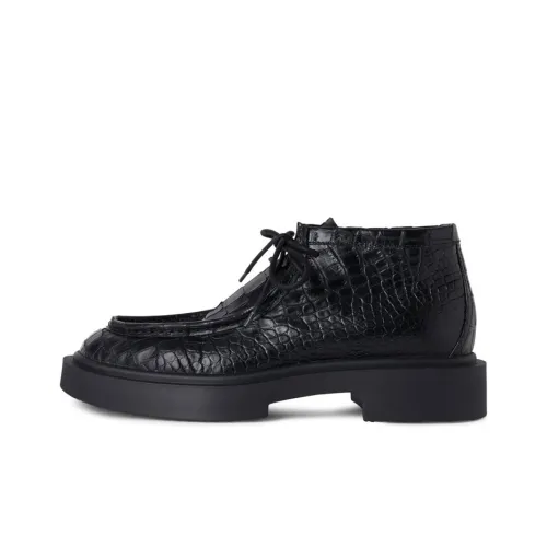 giuseppe zanotti Bleizou Crocodile-embossed Loafers