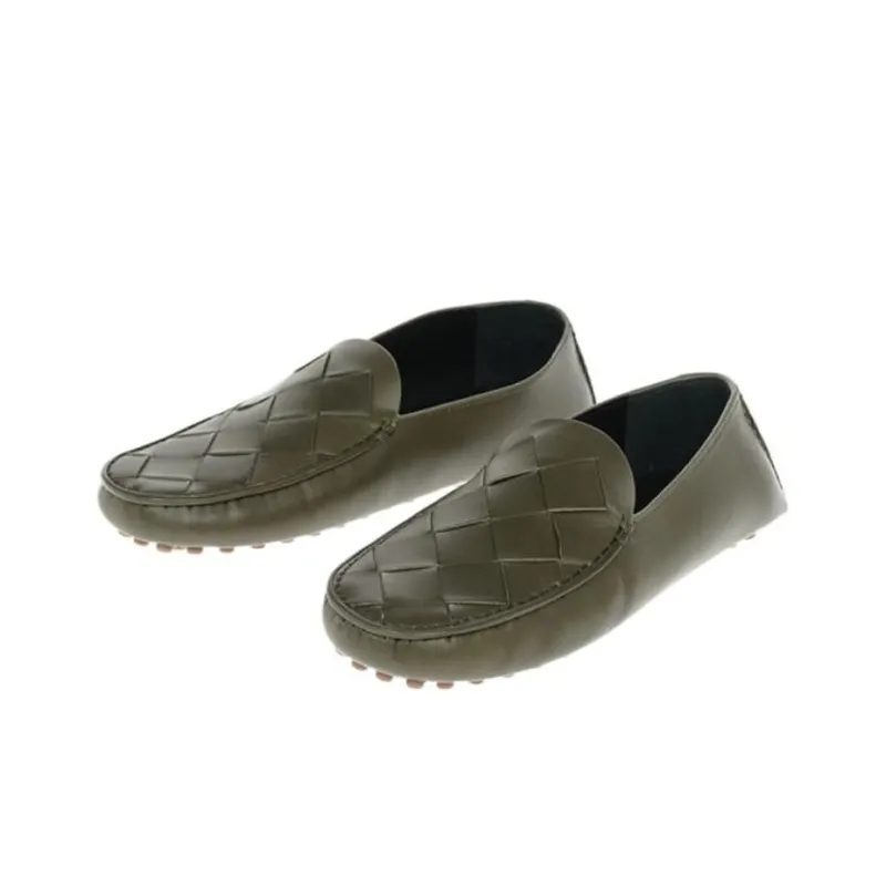 Bottega Veneta Loafers Men's Green-2