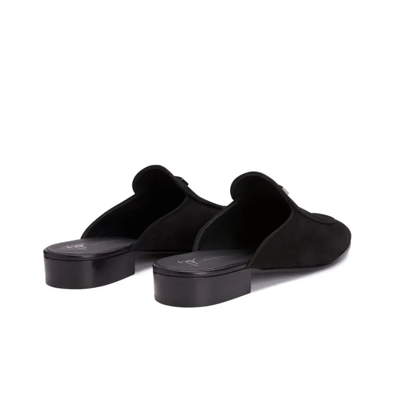 Giuseppe Zanotti/GZ Rudolph Wrap-toe Slippers Men's Black-3