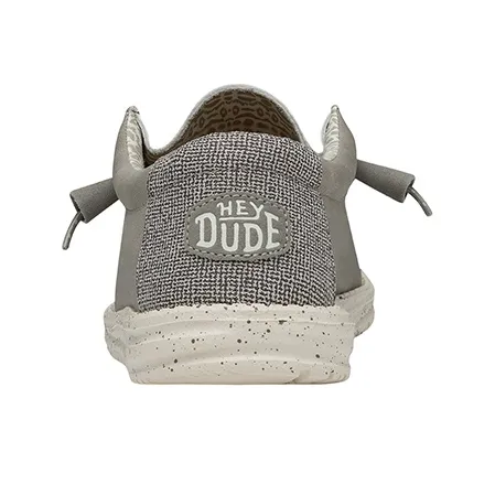 Heydude Men's Casual Shoes Men Low-Top Silver Birch-5