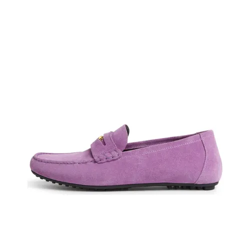 VERSACE Men's Casual Shoes Men Low-Top Purple