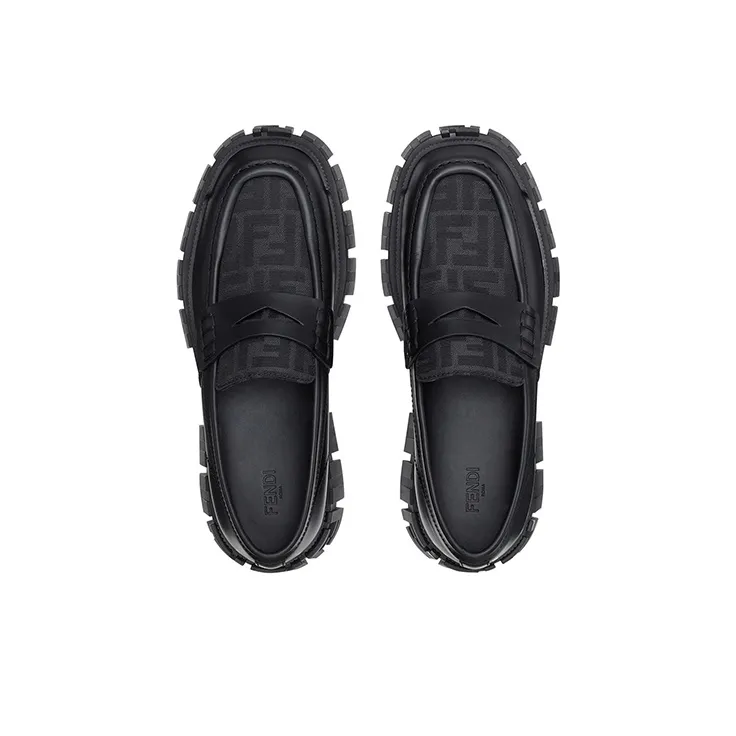 FENDI Fendi Force Men's Casual Shoes Men's Black-2