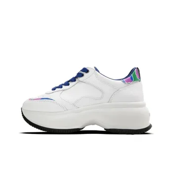 HOGAN Maxi I Active Low Top Platform Shoes Women's White