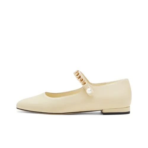 CHARLES&KEITH Mary Jane Shoes Women's Low-Top