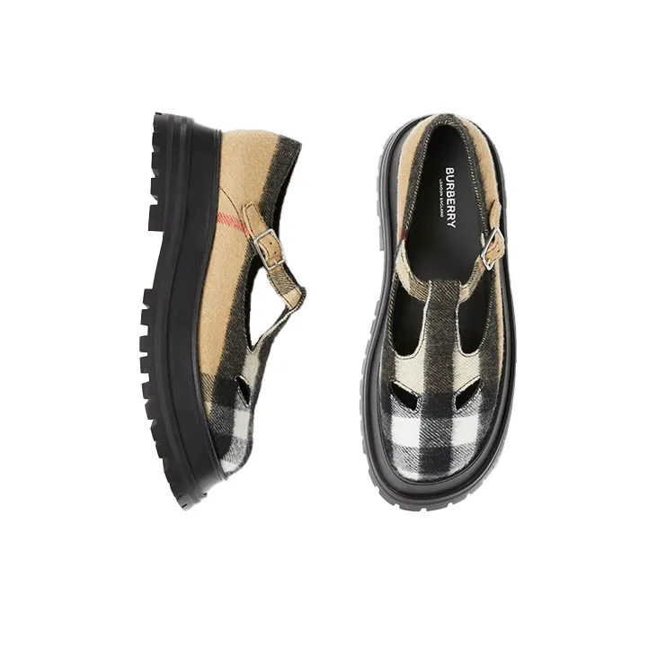 Burberry Platform Shoes Women's Archive Beige-3