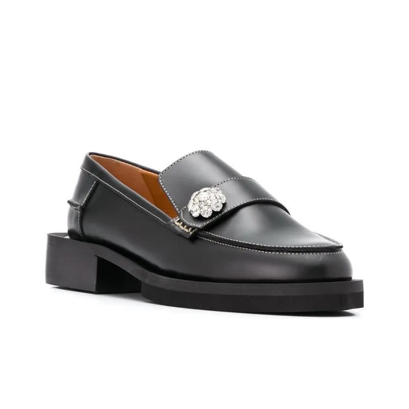 GANNI Jewel Platform Shoes Women's Black-2