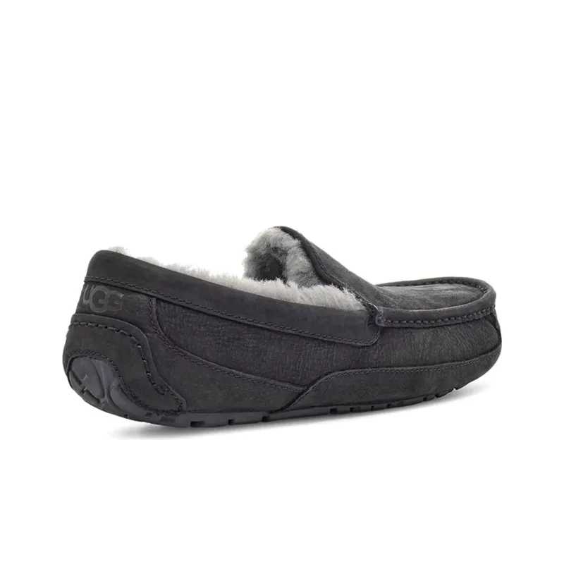 UGG Ascot Matte Slipper Black-4
