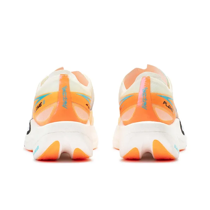 361° Feiran 2 Low Top Running Shoes Men's White Orange-3