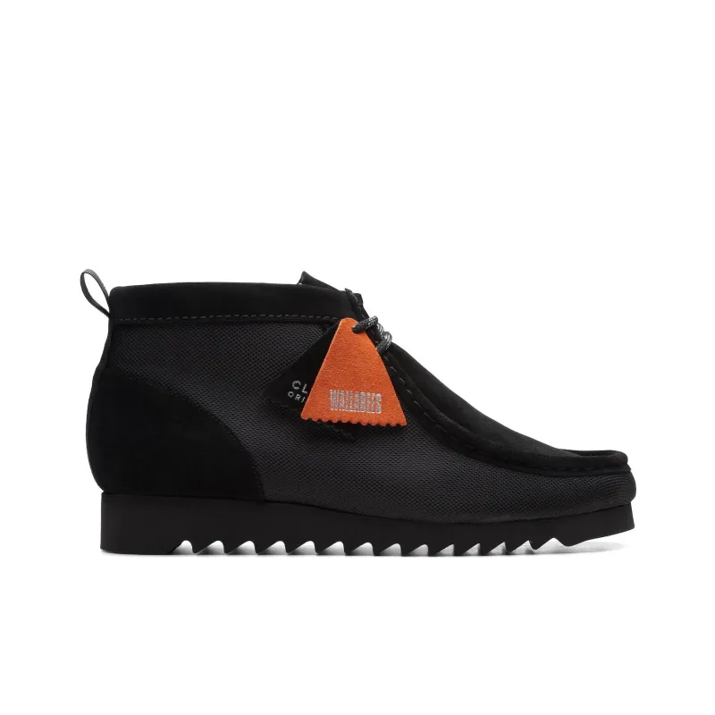 Clarks Originals Wallabee Ftre Black Combi-1