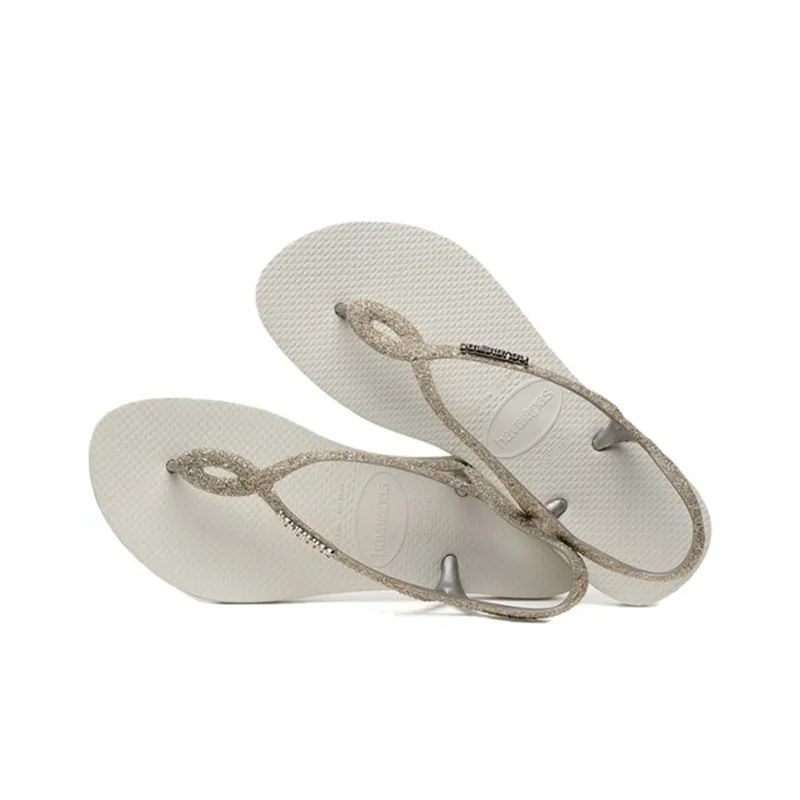 Havaianas Luna Premium Stylish Sandals Women's White-1