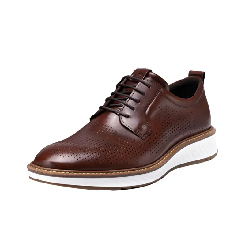Ecco Men's Casual Shoes Men Low-Top Brown-1