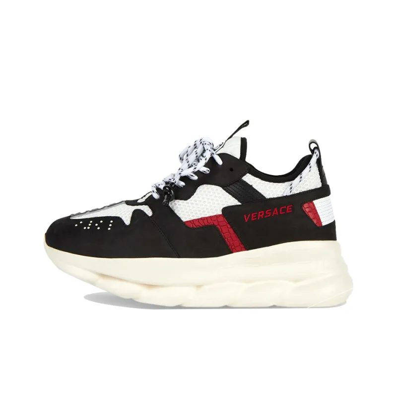 VERSACE Chain Reaction 2 Black Red-0