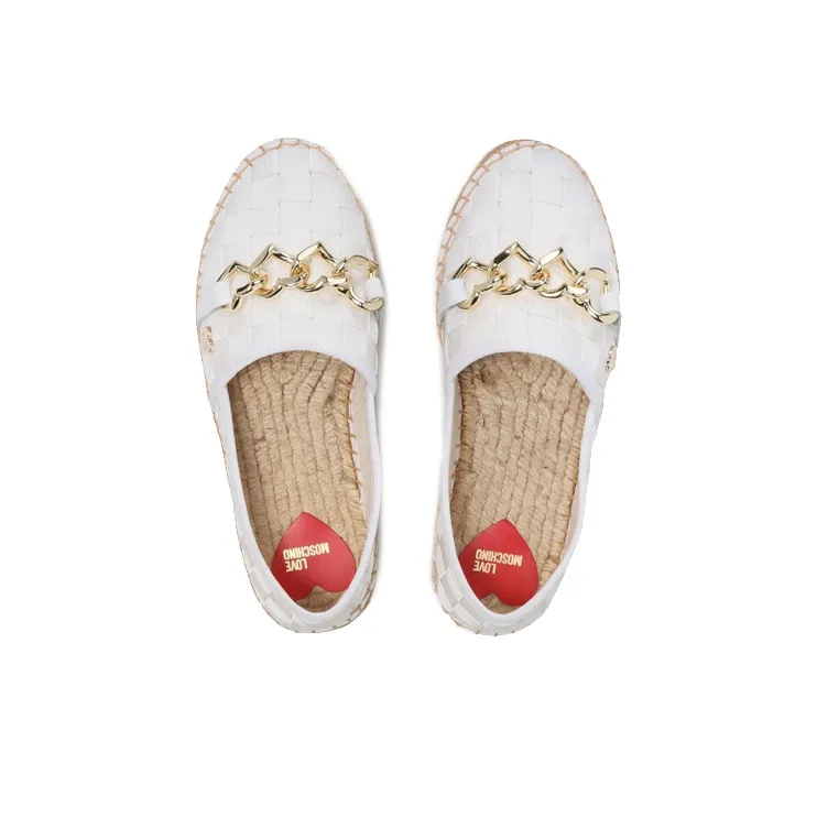 MOSCHINO Platform Shoes Women's White-4