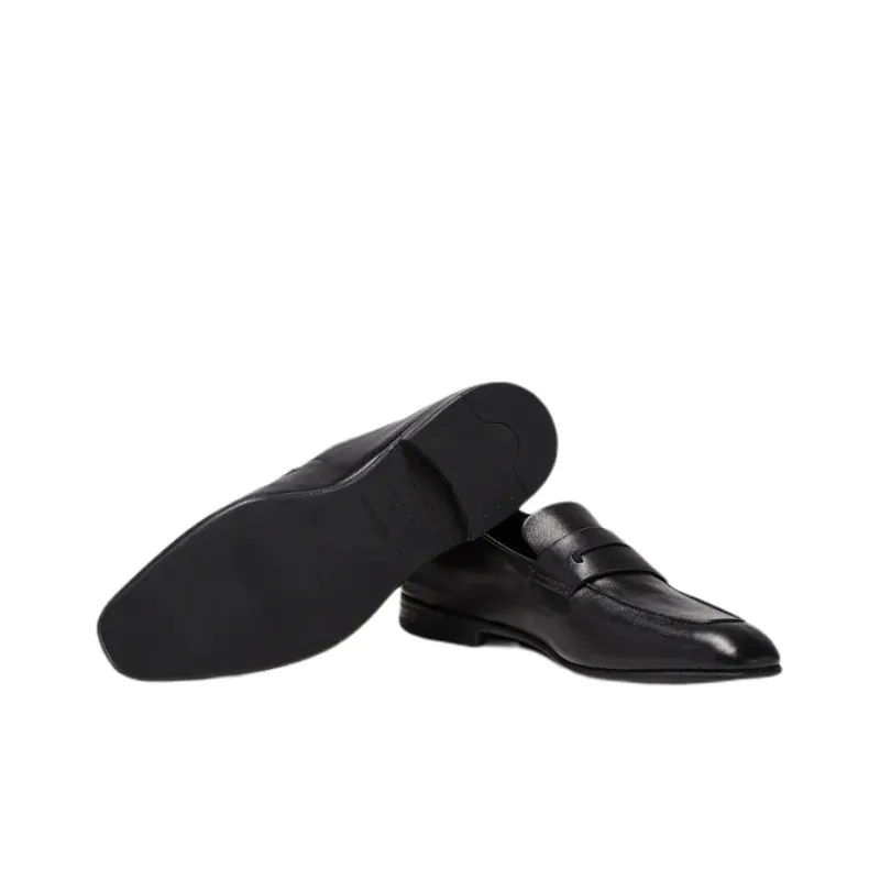 Zegna L'Asola Casual Shoes Men's Black-3