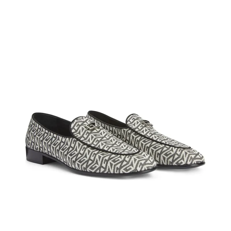 Giuseppe Zanotti Gz Rudolph Monogram-print Loafers-2