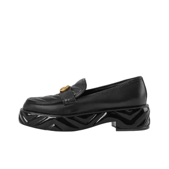 GUCCI Platform Shoes Women's Black