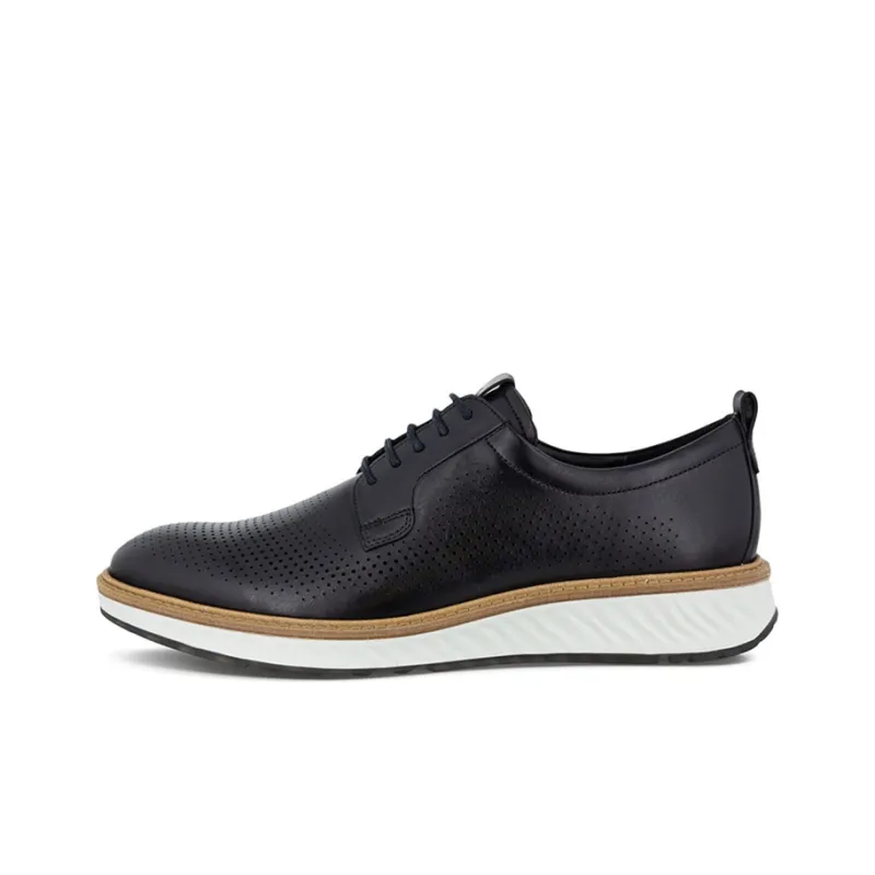 Ecco Fit For Action Abrasion Resistant Low Top Casual Shoes Men's Black-0
