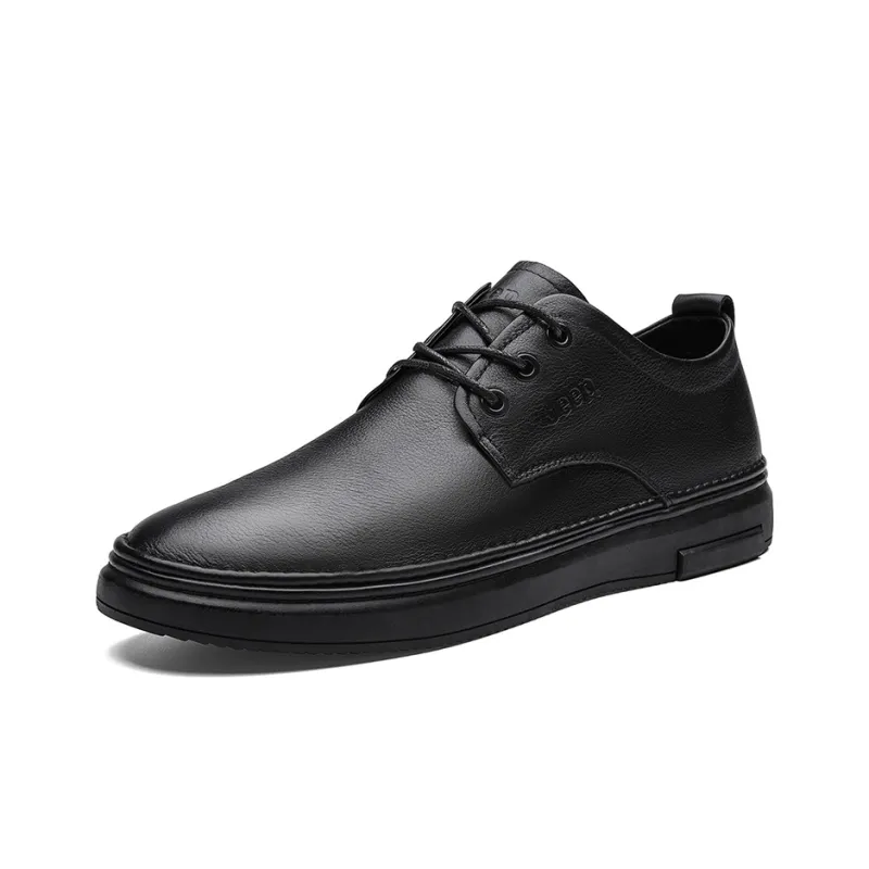 Jeep Men's Casual Shoes Men Low Top Black-2