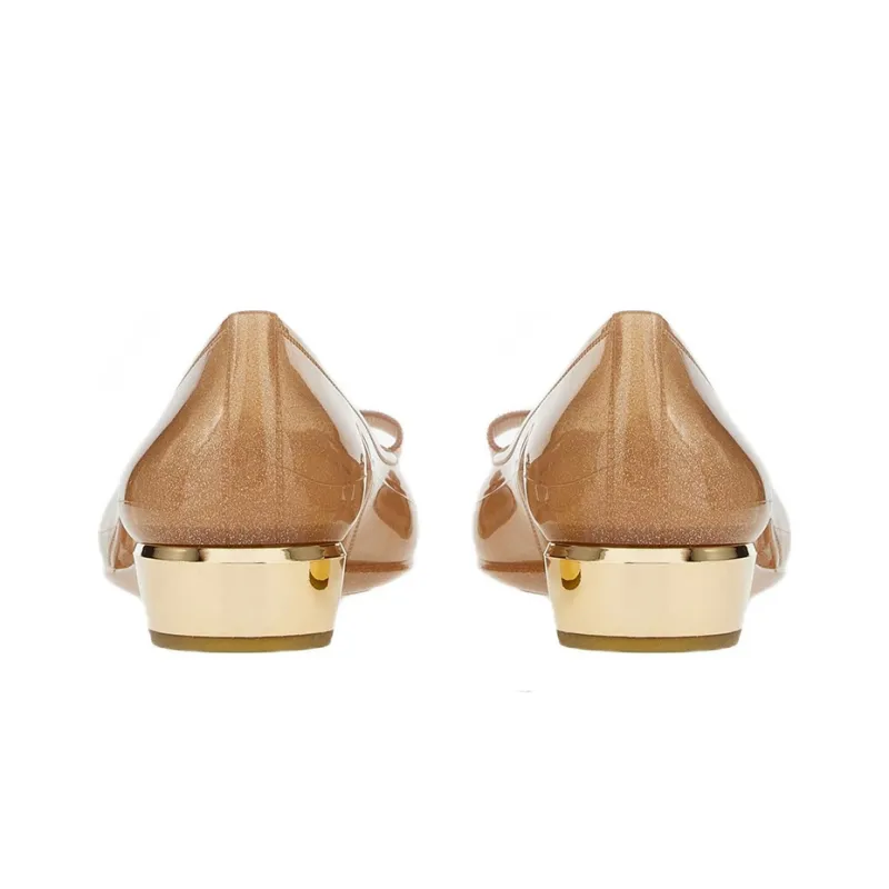 FERRAGAMO Vara Bow-detail Ballerina Shoes-4