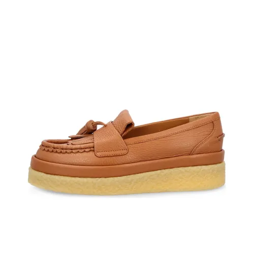 Chloé Jamie Platform Leather Loafers