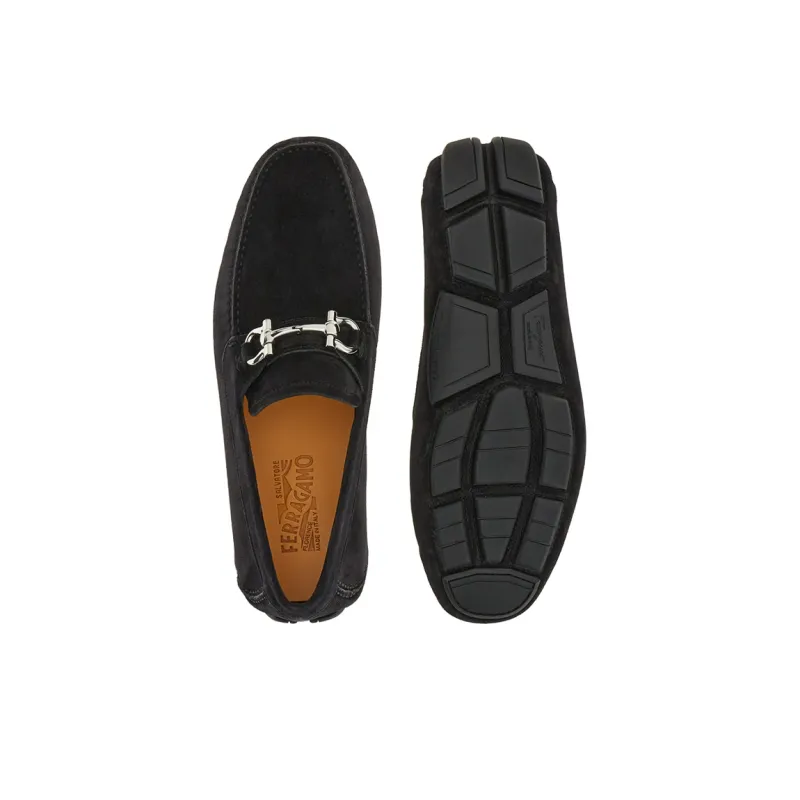 Ferragamo Men s Casual Shoes Men Low Top Black POIZON
