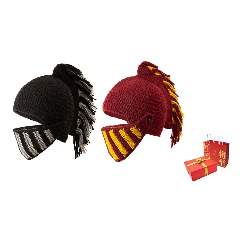 BAIJUAN Acrylic 100% Beanies Unisex-6