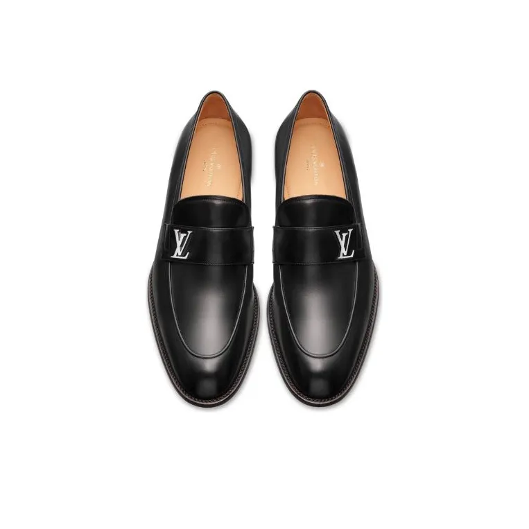 LOUIS VUITTON Saint Germain Casual Shoes Men's Black-4