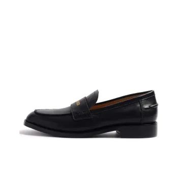 STEVE MADDEN Loafers Women's Low Top Black/Khaki