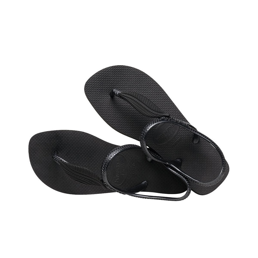 Havaianas Beach Sandals Women s Black POIZON