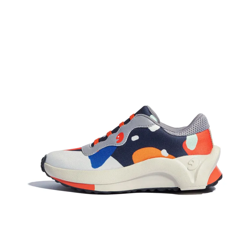 U.IN Painted Travel Shoes Seville 1 Collection Platform Shoes Women's-10