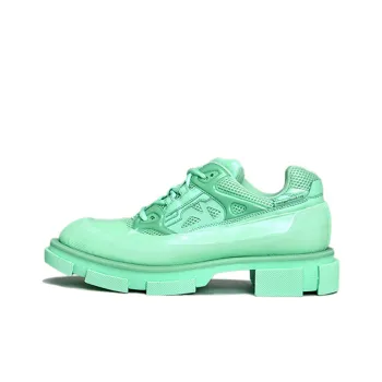 Both Glow In The Dark Collection Low-Top Platform Shoes Women's Green