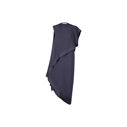 ISSEY MIYAKE Sleeveless Dresses Women's Navy