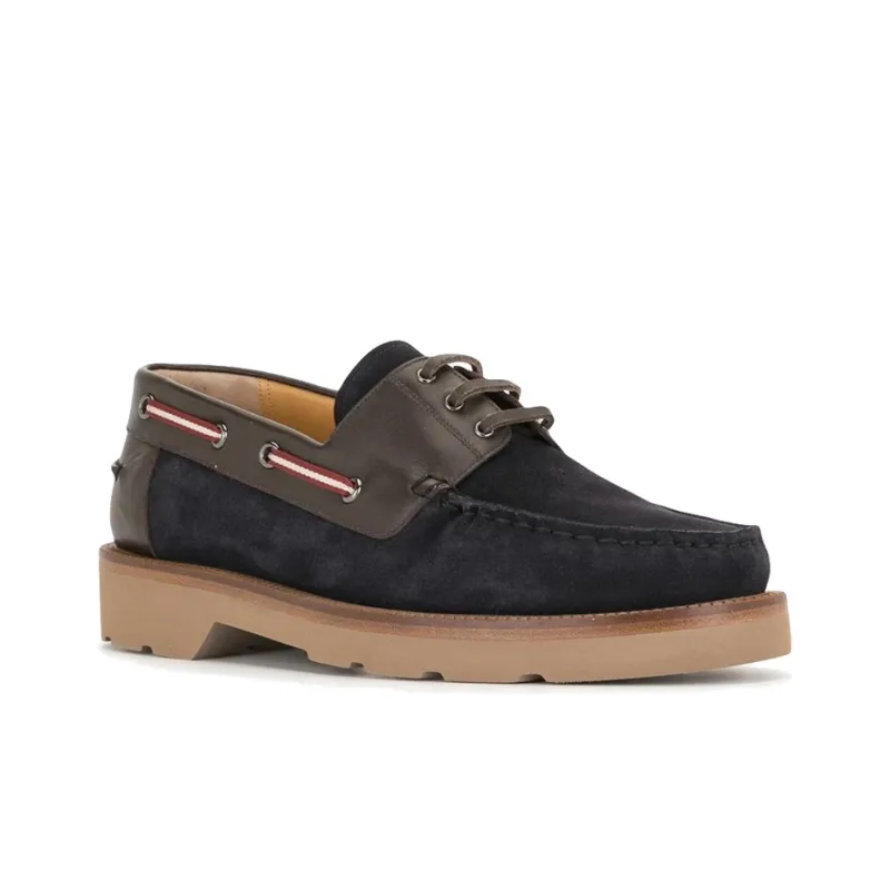 BALLY Men's Casual Shoes Men Low Top Green-2