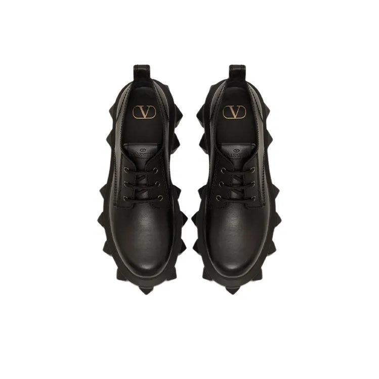 Valentino Trackstud Men's Casual Shoes Men's Black-3