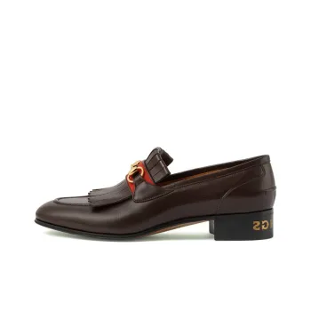 GUCCI Horsebit Leather Loafers