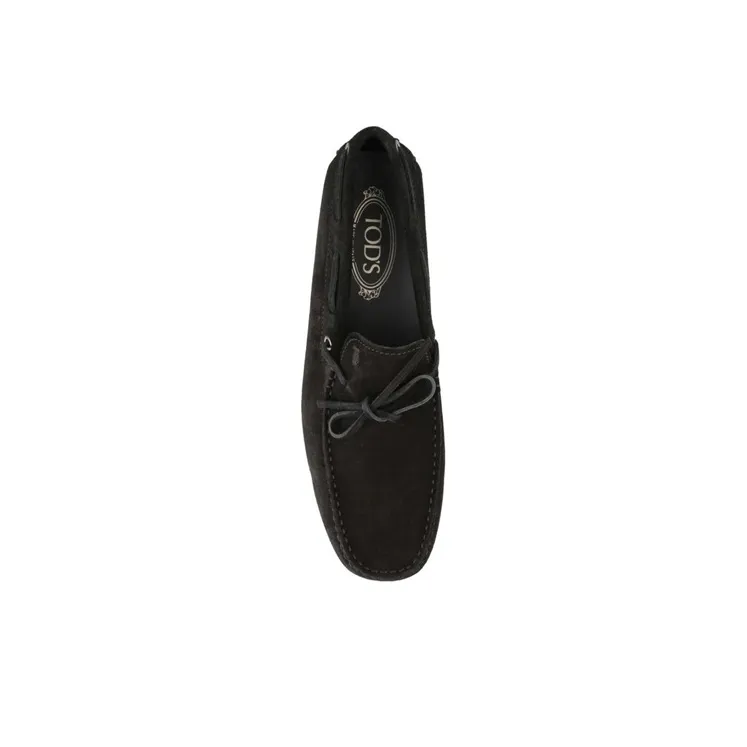 TOD'S Gommino Loafers Men Low Top Black-3