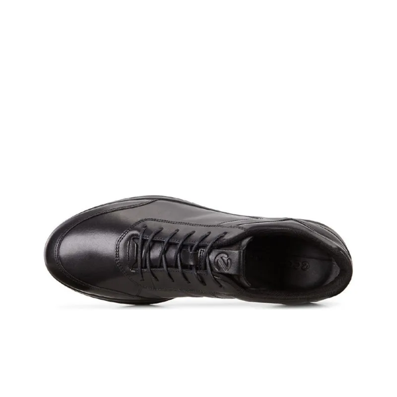 Ecco Elegant Collection Cushioning, Wear Resistant Low Top Casual Shoes Men's Black-2
