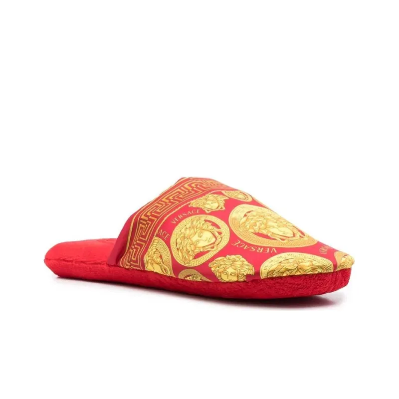 VERSACE Medusa Head Motif Slippers-2