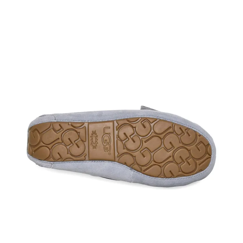 UGG Dakota Suede Bow Slipper 'Grey Geyser' Women's-5