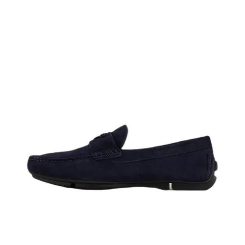 EMPORIO ARMANI Men's Casual Shoes Men Low-Top Blue