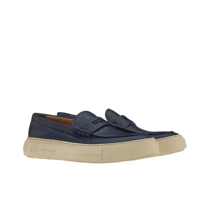 FERRAGAMO Men's Casual Shoes Men's Blue-1