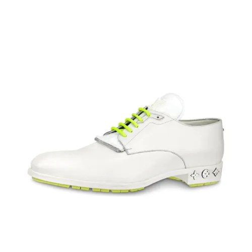 LOUIS VUITTON Formal Men's Casual Shoes Men Low-Top White