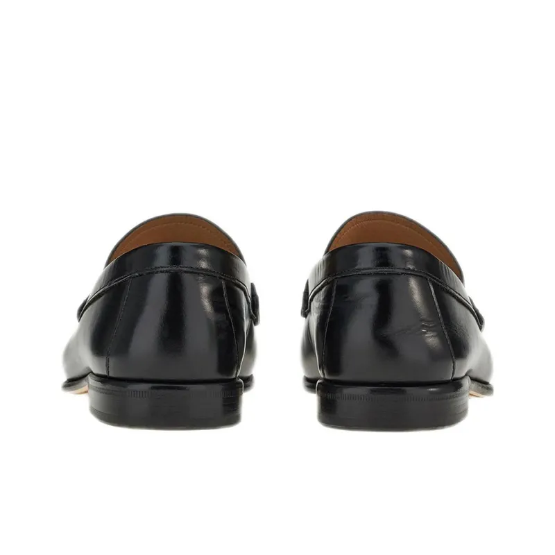 FERRAGAMO GANCINI Men's Casual Shoes Men's Black-3