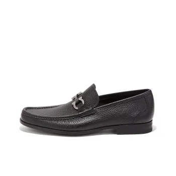 FERRAGAMO Gancini plaque Mocassin Loafers