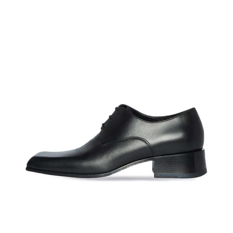 Balenciaga Work Derby Shoes 'Black'-0