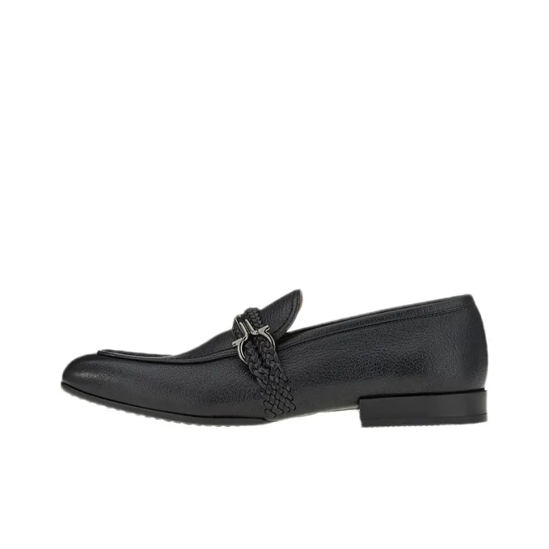 FERRAGAMO Missouri Leather Loafers-0