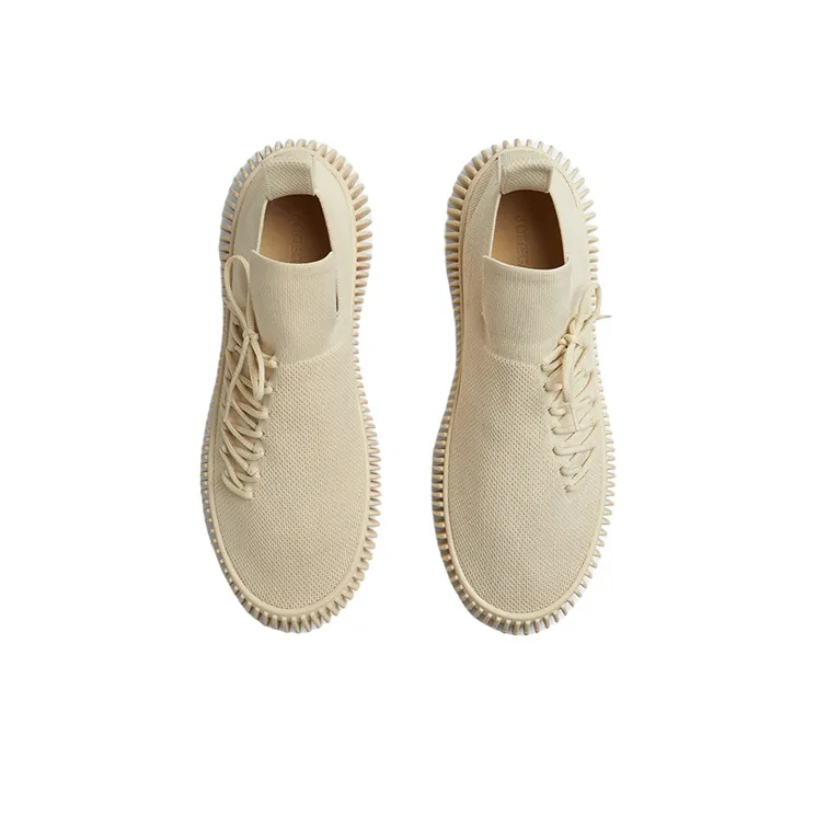 Bottega Veneta Ripple Men's Casual Shoes Men's Khaki-3