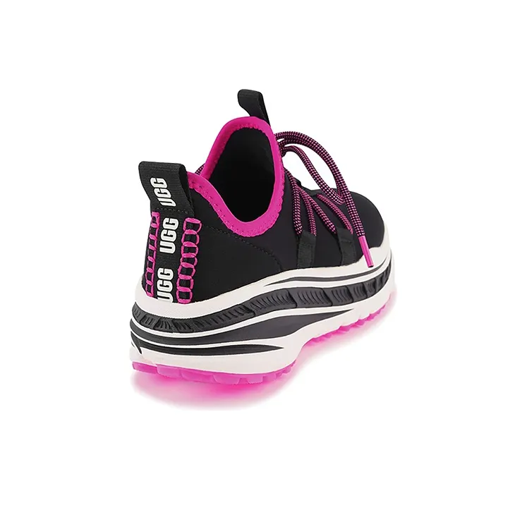 UGG Lace Runner Black Pink Women's-3