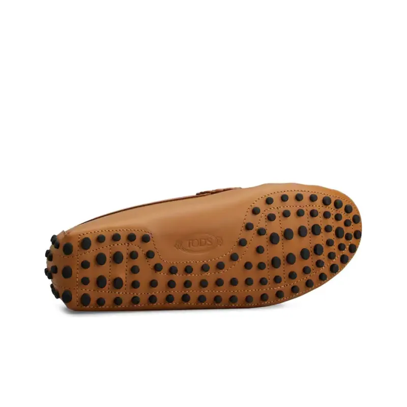 TOD'S Gommino Loafers Men Low Top Brown-4
